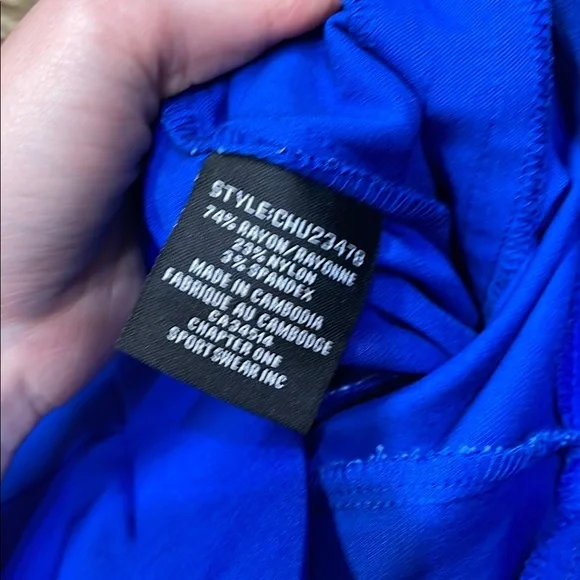 Jules & Leopold Blue Capris - Picture 3 of 8